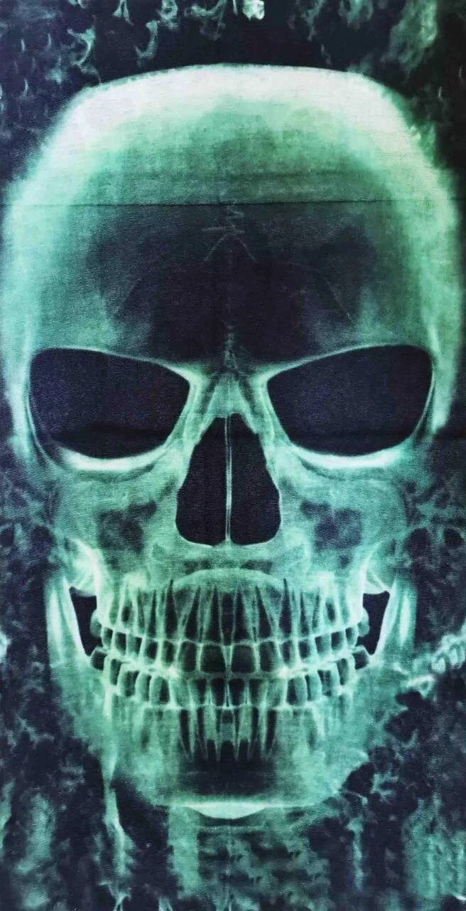 Бафф захисна маска Skull Череп Бірюзовий (SKBUFF-B) від компанії інтернет-магазин "БИТПРОМТОРГ" - фото 1