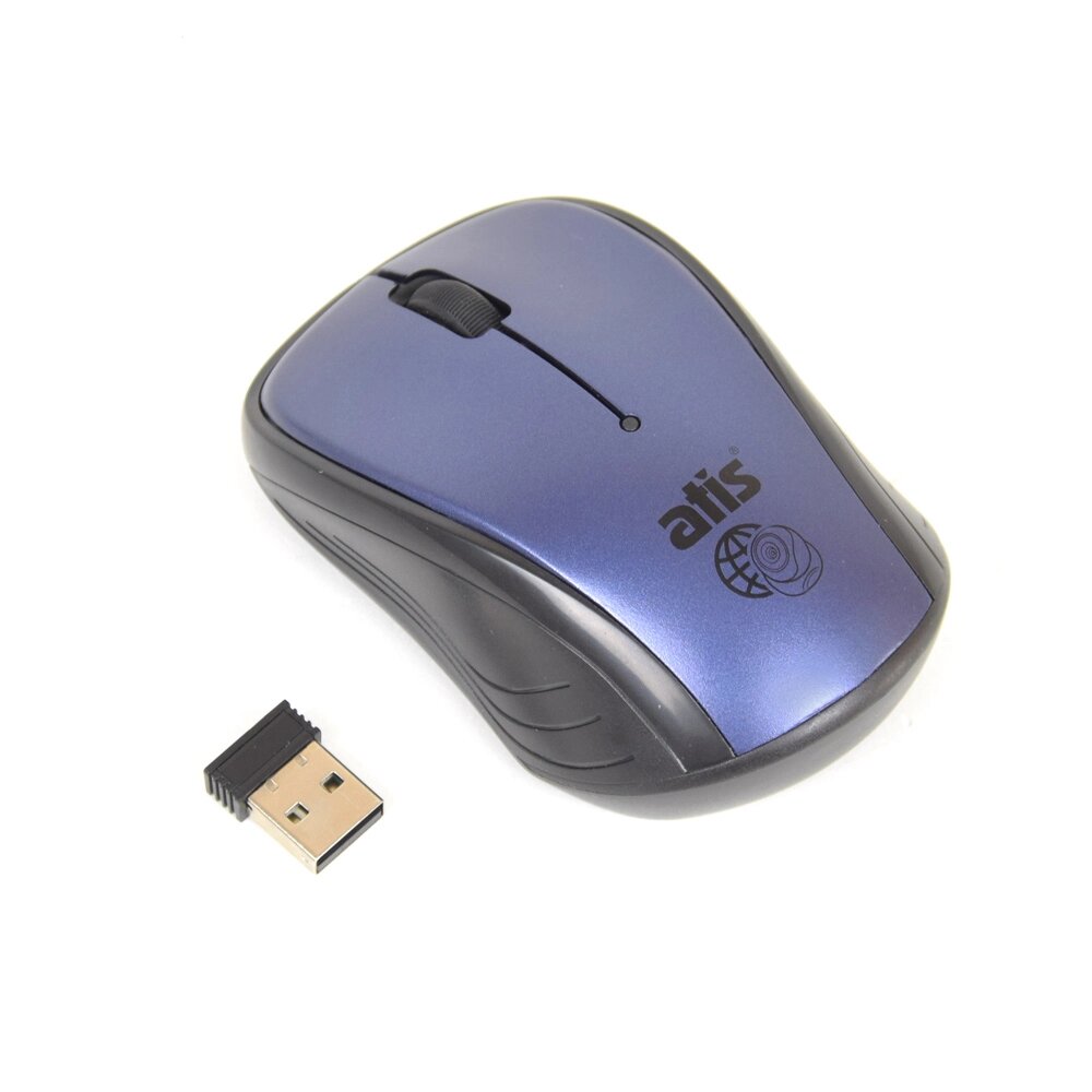 Бездротова оптична USB-миша ATIS Optical USB Mouse (M) від компанії інтернет-магазин "БИТПРОМТОРГ" - фото 1