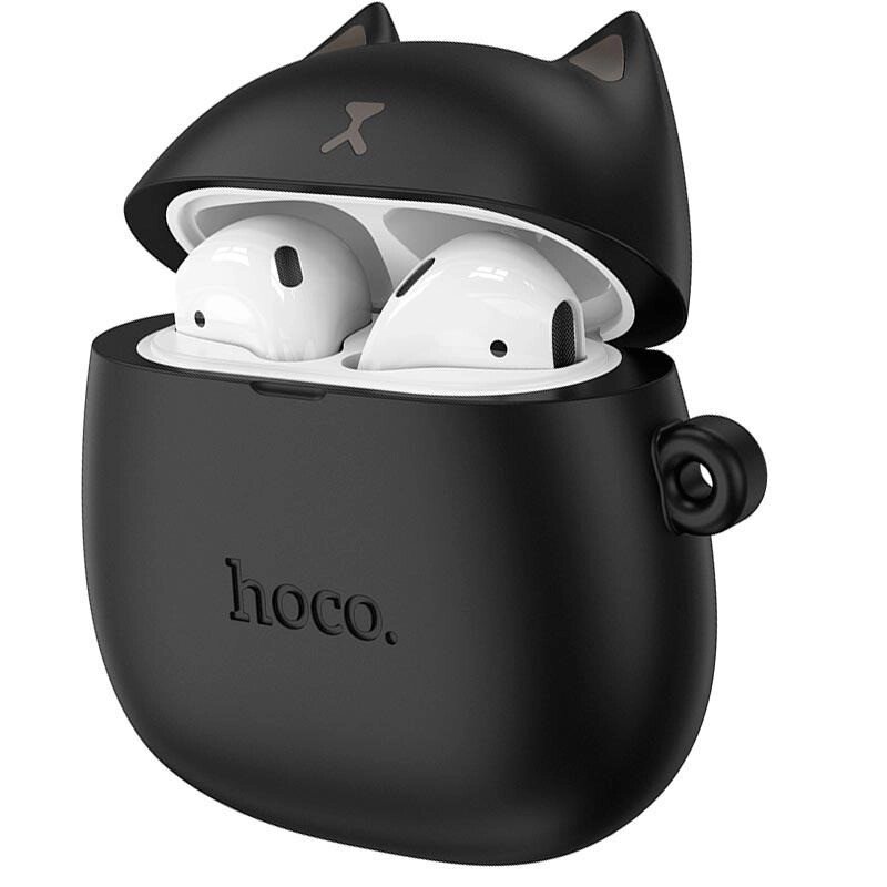 Бездротові навушники для дітей Bluetooth HOCO Cat EW45 у кейсі Black від компанії інтернет-магазин "БИТПРОМТОРГ" - фото 1