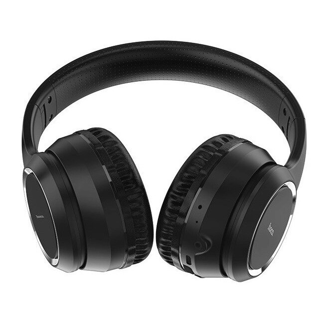 Бездротові навушники накладні Bluetooth HOCO Journey Hi-Res W28 Black від компанії інтернет-магазин "БИТПРОМТОРГ" - фото 1