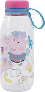 Пляшка для води із силіконовою ручкою 460 мл Stor Peppa Pig (15538)