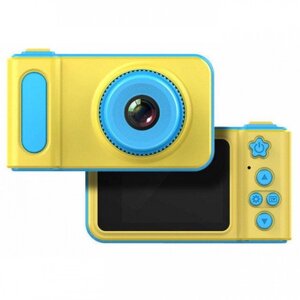 Дитячий фотоапарат Smart Kids Camera V7 Жовтий з блакитним (119)