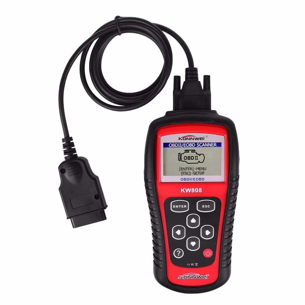 Діагностичний автомобільний сканер Konnwei KW808 OBD II/EOBD (np2_00246) від компанії інтернет-магазин "БИТПРОМТОРГ" - фото 1