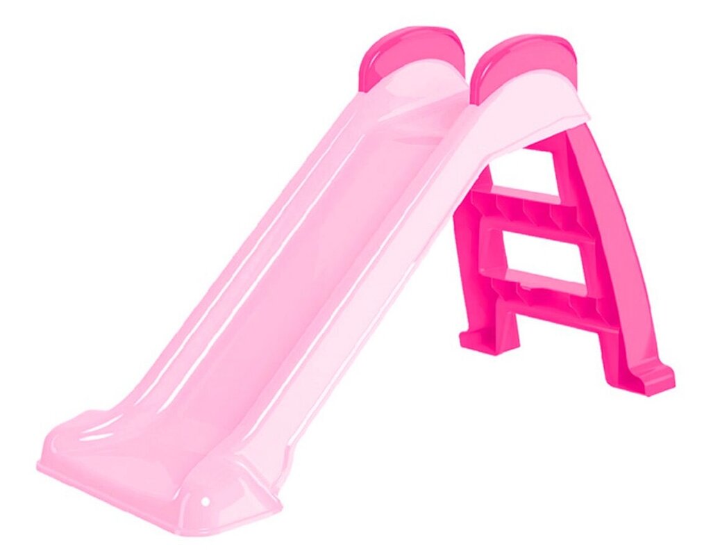 Дитяча гірка для катання Technok Toys 123 x 51 x 71 см Pink (109307) від компанії інтернет-магазин "БИТПРОМТОРГ" - фото 1