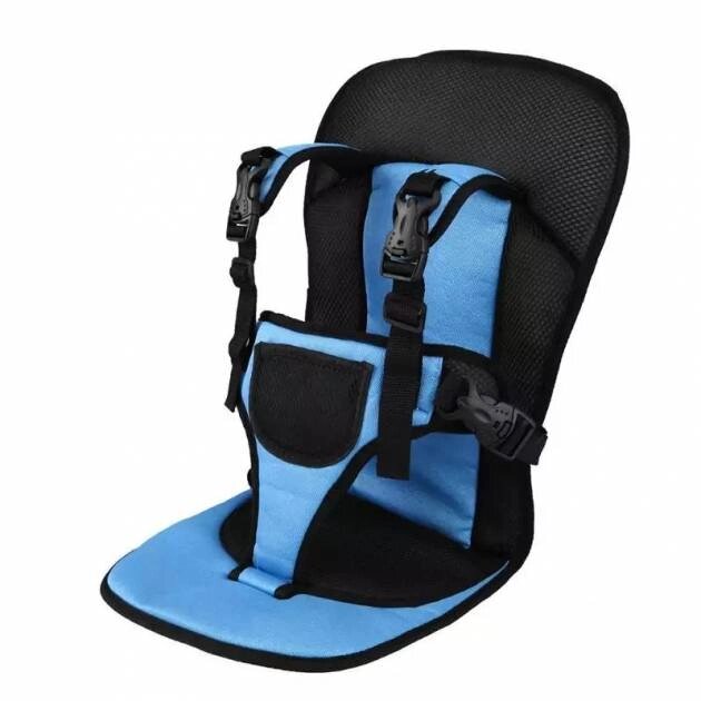 Дитяче автокрісло BSM Child Seats Синє з чорним (170781591) від компанії інтернет-магазин "БИТПРОМТОРГ" - фото 1