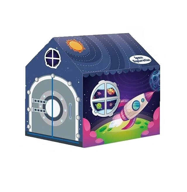 Дитячий намет Cartoon Tent Космос 95х70х104 см Multicolor (138572) від компанії інтернет-магазин "БИТПРОМТОРГ" - фото 1