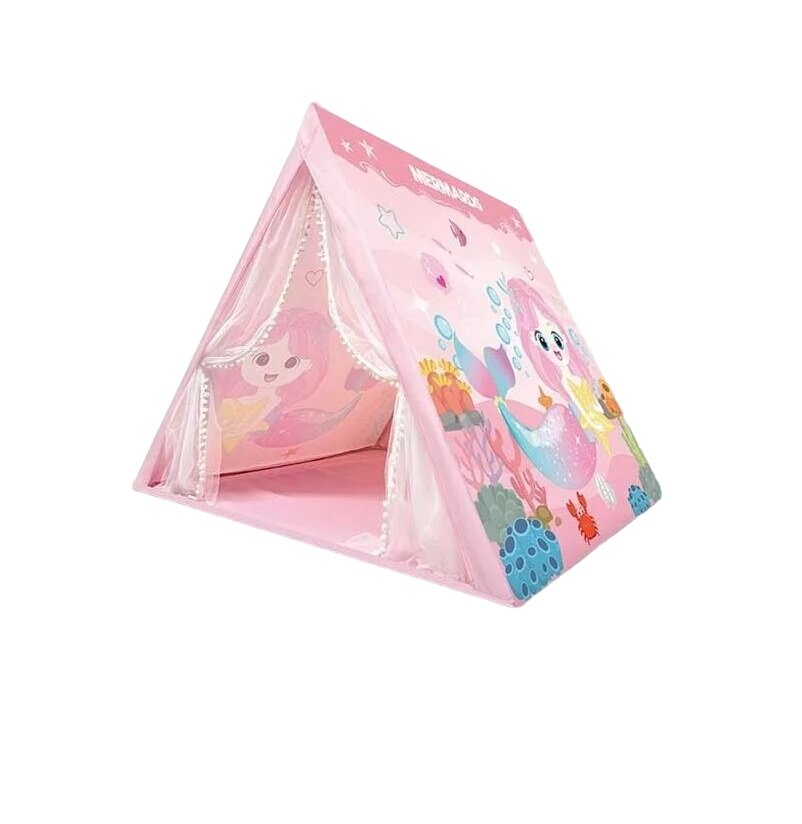 Дитячий намет Play Tent Русалочка 120 х 120 х 105 см Multicolor (151093) від компанії інтернет-магазин "БИТПРОМТОРГ" - фото 1