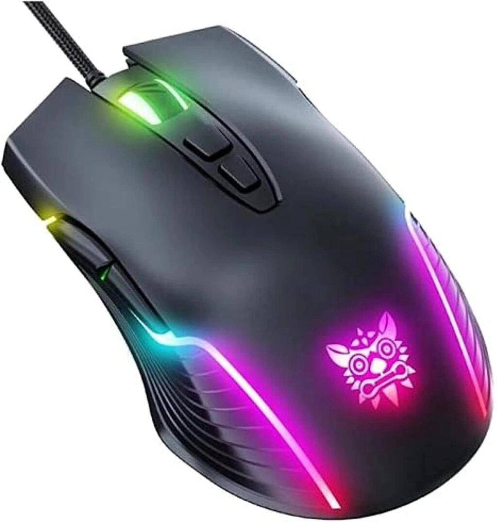 Дротова миша ігрова ONIKUMA Gaming CW905 з підсвіткою RGB Black від компанії інтернет-магазин "БИТПРОМТОРГ" - фото 1