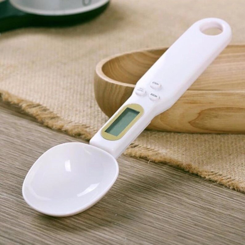 Електронна мірна ложка-ваги для кухні Digital Spoon До 500 г Біла (ldks853006068) від компанії інтернет-магазин "БИТПРОМТОРГ" - фото 1