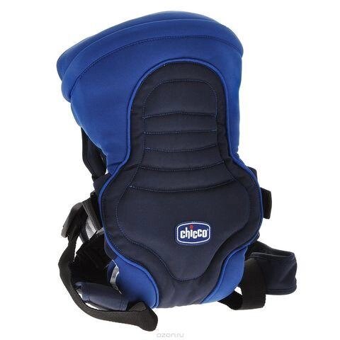 Ерго рюкзак-кенгуру нагрудна сумка Chicco Soft & Dream Синій (889642532) від компанії інтернет-магазин "БИТПРОМТОРГ" - фото 1