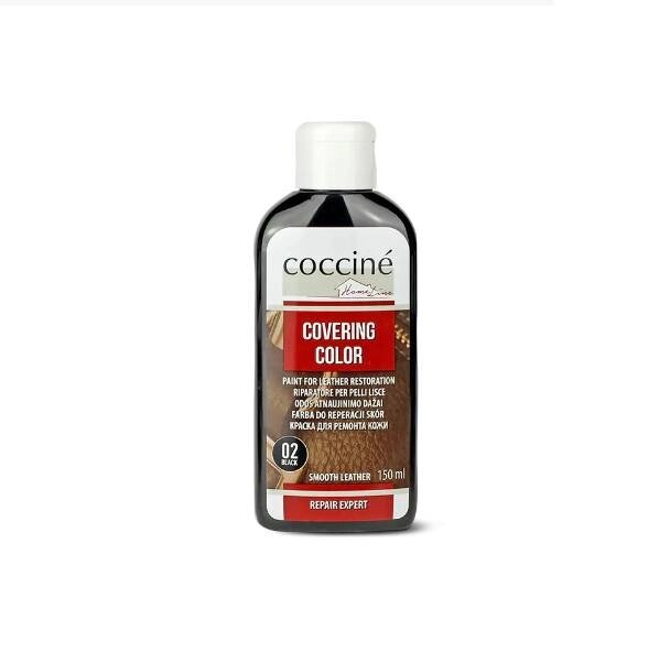 Фарба для відновлення шкіри Coccine COVERING COLOR 150 мл чорна 0535 від компанії інтернет-магазин "БИТПРОМТОРГ" - фото 1