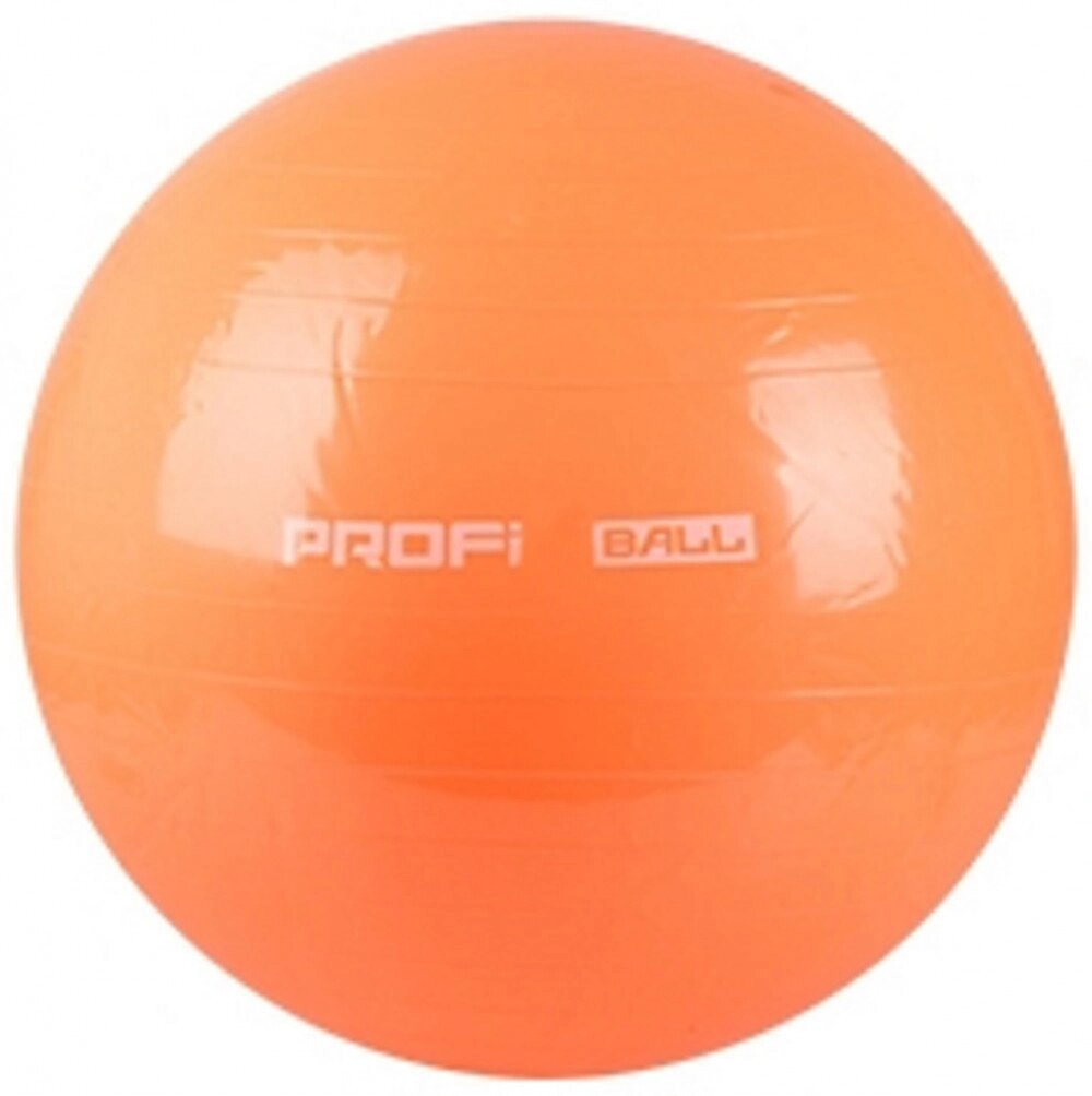 Фітбол м'яч для фітнесу Profi Ball 75 см посилений 0383 Orange від компанії інтернет-магазин "БИТПРОМТОРГ" - фото 1