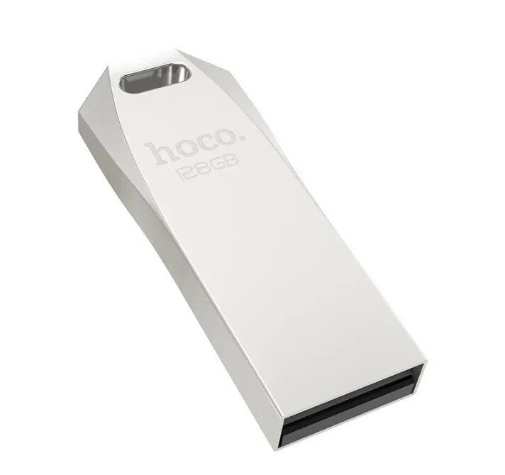 Флешка HOCO USB UD4 128GB Silver від компанії інтернет-магазин "БИТПРОМТОРГ" - фото 1