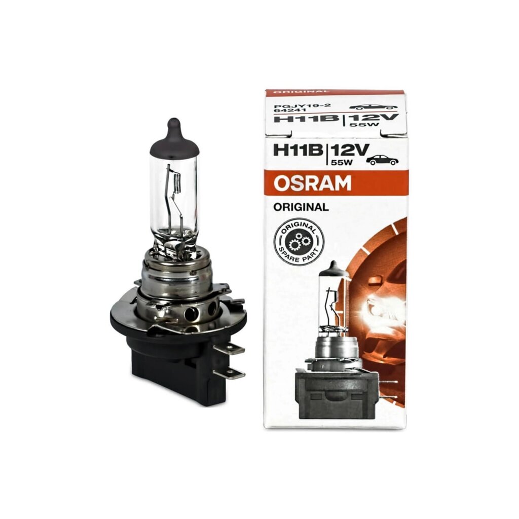 Галогенова лампа Osram H11 64241B 55W 12V PJ19-2 10X1 від компанії інтернет-магазин "БИТПРОМТОРГ" - фото 1