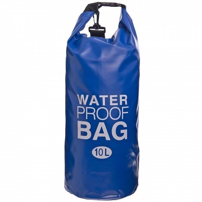 Гермомішок водонепроникний Waterproof Bag 10 л Blue (10602B) від компанії інтернет-магазин "БИТПРОМТОРГ" - фото 1