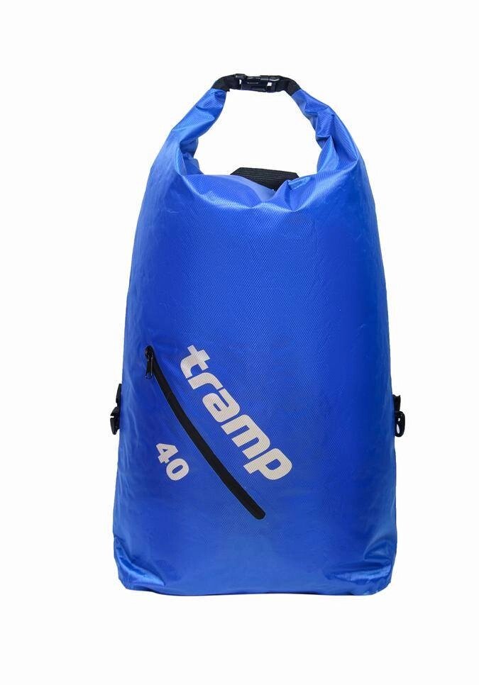 Герморюкзак Tramp PVC Diamond Ripstop 40 л Blue (UTRA-257-blue) від компанії інтернет-магазин "БИТПРОМТОРГ" - фото 1