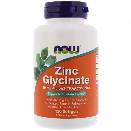 Гліцинат цинку Zinc Glycinate Now Foods 120 капсул від компанії інтернет-магазин "БИТПРОМТОРГ" - фото 1