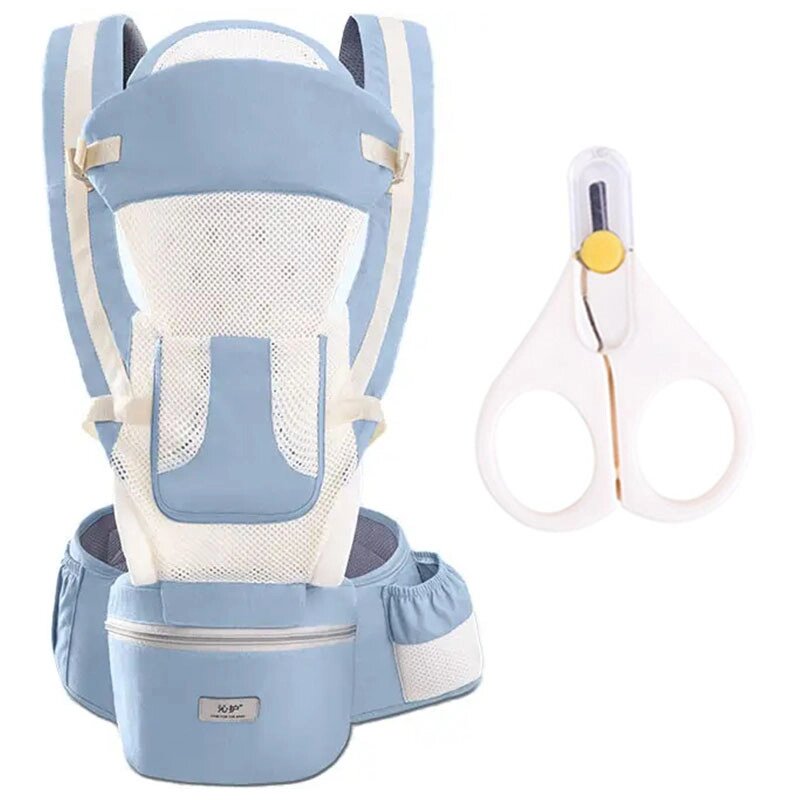 Хіпсит Baby Carrier 6 в 1 та манікюрні ножиці (v-11910) від компанії інтернет-магазин "БИТПРОМТОРГ" - фото 1