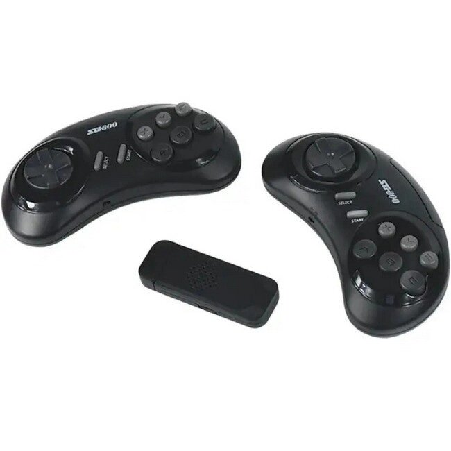 Ігрова приставка + 2 бездротові джойстики Games Controller SG800 Black від компанії інтернет-магазин "БИТПРОМТОРГ" - фото 1