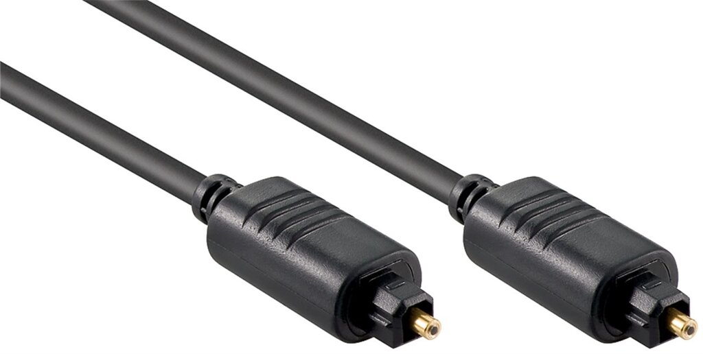 Кабель аудіо оптичний Delock Toslink  2.0m D=5.0mm Optical S/PDIF чорний (70.08.2888) від компанії інтернет-магазин "БИТПРОМТОРГ" - фото 1