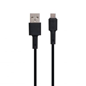 Кабель Borofone BX31 micro USB 1м чорний 10390