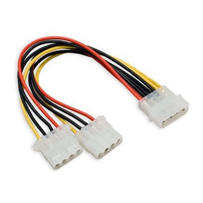 Кабель живлення внутрішній Lucom MoleX 1x2 M/F (Splitter) 0.20m 4pin Y-form (62.09.8095) від компанії інтернет-магазин "БИТПРОМТОРГ" - фото 1