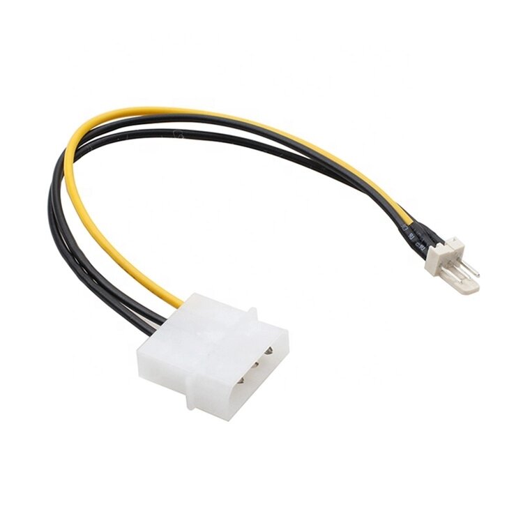 Кабель живлення внутрішній Lucom MoleX-FanPower 3p M/M 0.20m (62.09.8149) від компанії інтернет-магазин "БИТПРОМТОРГ" - фото 1