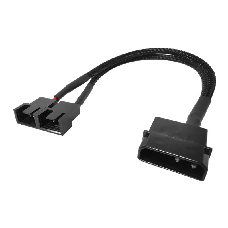 Кабель живлення внутрішній Lucom MoleX-FanPower 3p M/M x2 2x5V 0.27m Sleeve (62.09.8297) від компанії інтернет-магазин "БИТПРОМТОРГ" - фото 1