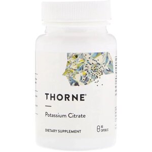 Калій цитрат Thorne Research Potassium Citrate 90 капсул (THR24002)