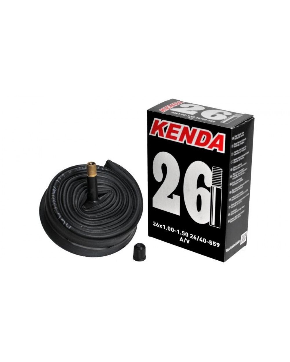 Камера Kenda 26 1.00-1.50 26/40-559 AV 30 мм (O-D-0089) від компанії інтернет-магазин "БИТПРОМТОРГ" - фото 1