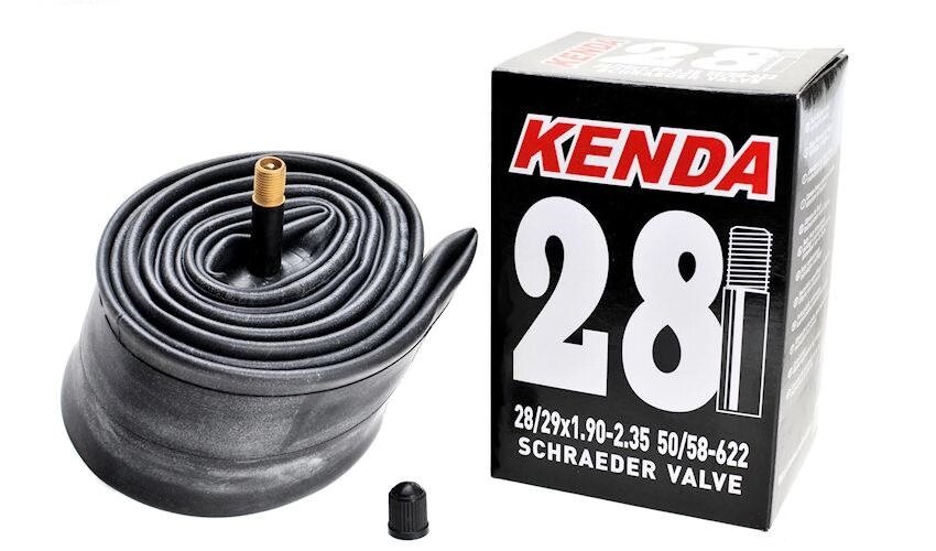 Камера Kenda 28/29 X 1,90-2,35 AV 32mm Чорний (O-D-0078) від компанії інтернет-магазин "БИТПРОМТОРГ" - фото 1