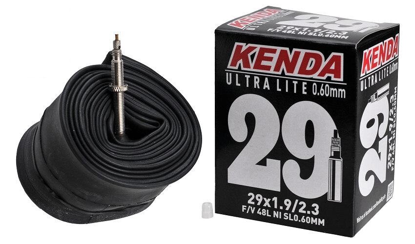 Камера Kenda 28/29 X 1,90-2,35 FV 60мм Ultra Lite Чорний (O-D-0107) від компанії інтернет-магазин "БИТПРОМТОРГ" - фото 1