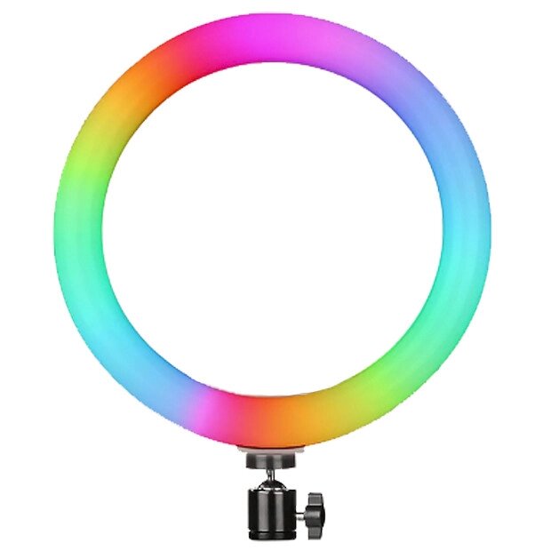 Кільцева лампа для селфі Ring Light MJ26 RGB LED 26 см від компанії інтернет-магазин "БИТПРОМТОРГ" - фото 1