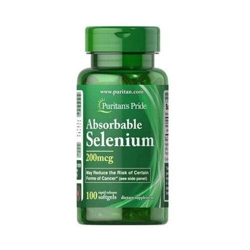 Комплекс Селен і Молібден Puritan's Pride Absorbable Selenium 200 mcg 100 Softgels від компанії інтернет-магазин "БИТПРОМТОРГ" - фото 1