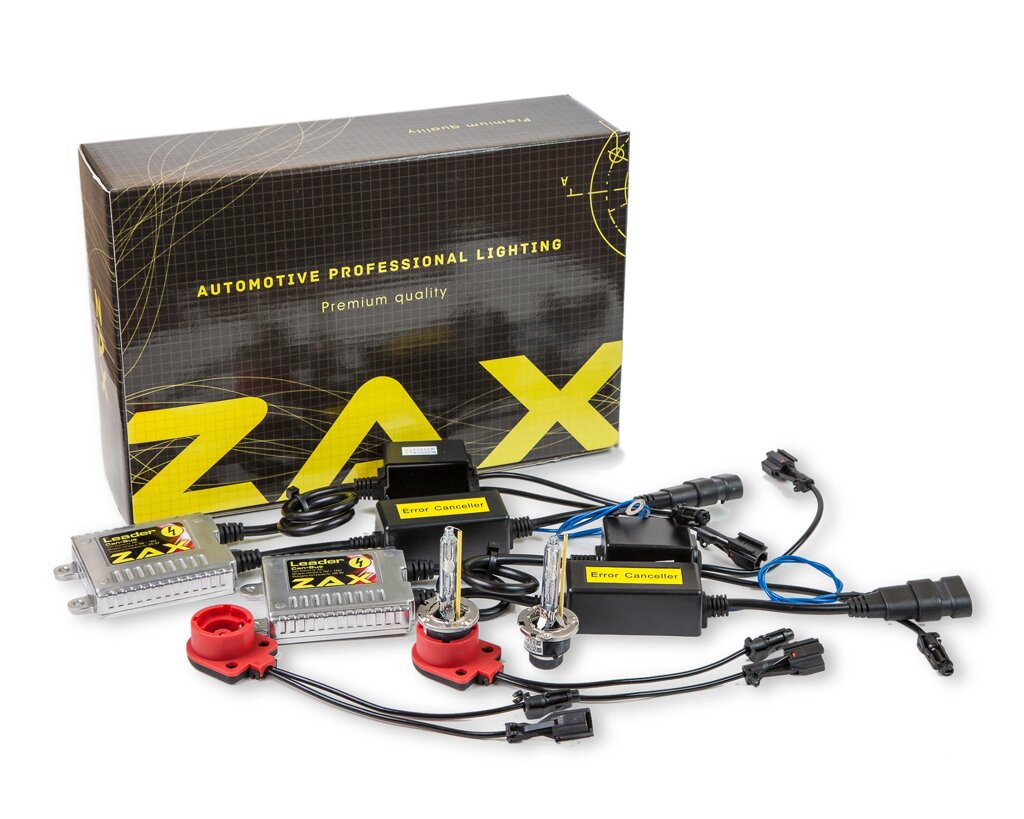 Комплект ксенону ZAX Leader Can-Bus 35W 9-16V D2S +50% Metal 4300K від компанії інтернет-магазин "БИТПРОМТОРГ" - фото 1