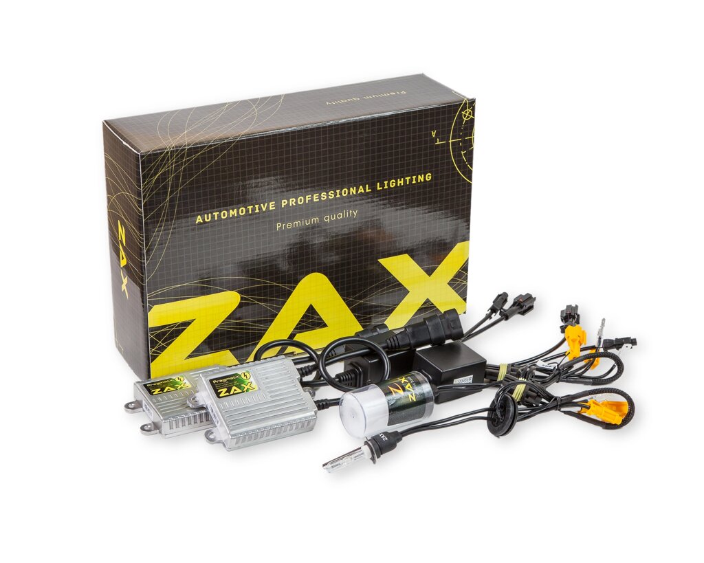 Комплект ксенону ZAX Pragmatic 35W 9-16V H3 Ceramic 3000K від компанії інтернет-магазин "БИТПРОМТОРГ" - фото 1