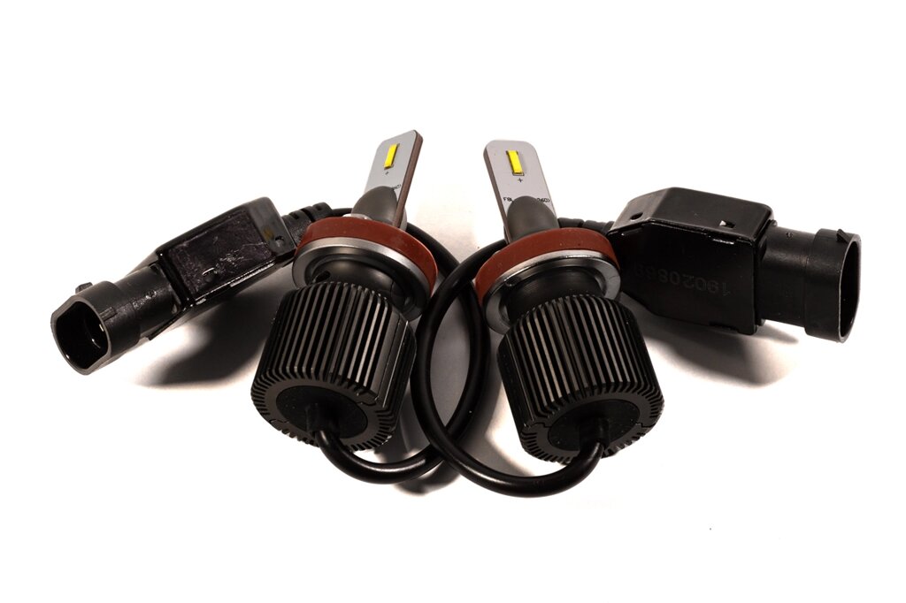 Комплект LED ламп HeadLight F8L H11 (PGJ19-2) 30W 12V 3720Lm з пасивним охолодженням від компанії інтернет-магазин "БИТПРОМТОРГ" - фото 1