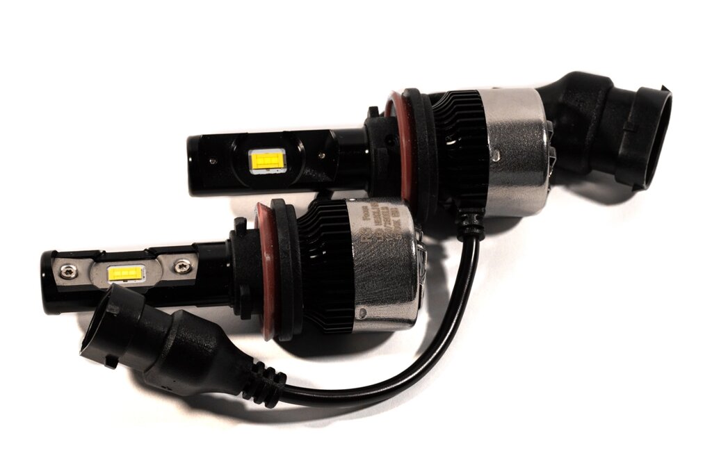 Комплект LED ламп HeadLight FocusV H11 (PGJ19-2) 40W 12V з активним охолодженням від компанії інтернет-магазин "БИТПРОМТОРГ" - фото 1