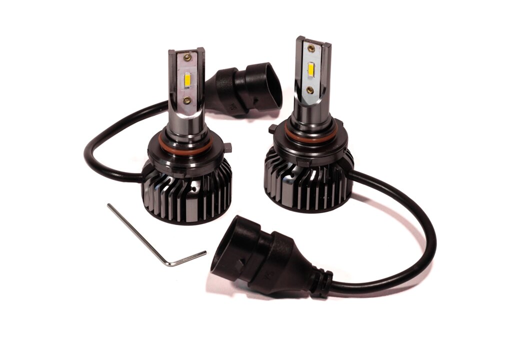 Комплект LED ламп HeadLight T18 HB3 (P20d) 30W 9-32V 6000K від компанії інтернет-магазин "БИТПРОМТОРГ" - фото 1