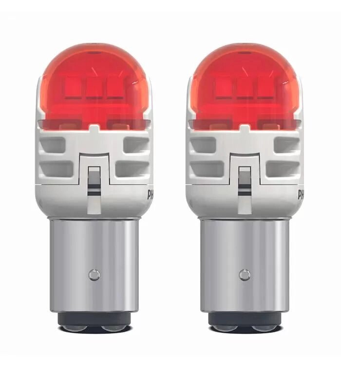 Комплект світлодіодних ламп Philips 11499AU60X2 P21/5W LED Ultinon Pro6000 SI 12V BAY15d amber від компанії інтернет-магазин "БИТПРОМТОРГ" - фото 1