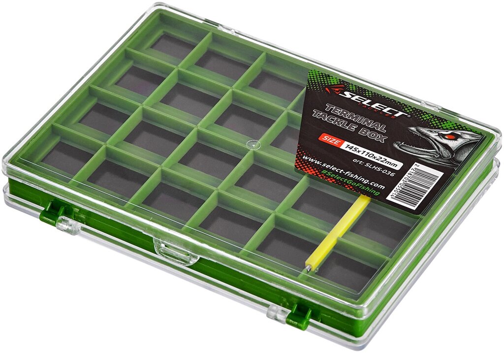 Коробка Select Terminal Tackle Box SLHS-036 14.5х11х2.2см від компанії інтернет-магазин "БИТПРОМТОРГ" - фото 1