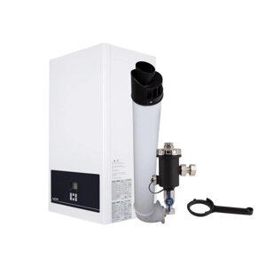 Котел газовий Airfel DigiFEL Premix 23 кВт + Комплект для коаксіального димоходу 1000 мм, 60/100+SD FORTE сепаратор шламу