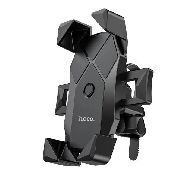 Кріплення телефону на велосипед Hoco CA58 Light ride, чорний від компанії інтернет-магазин "БИТПРОМТОРГ" - фото 1