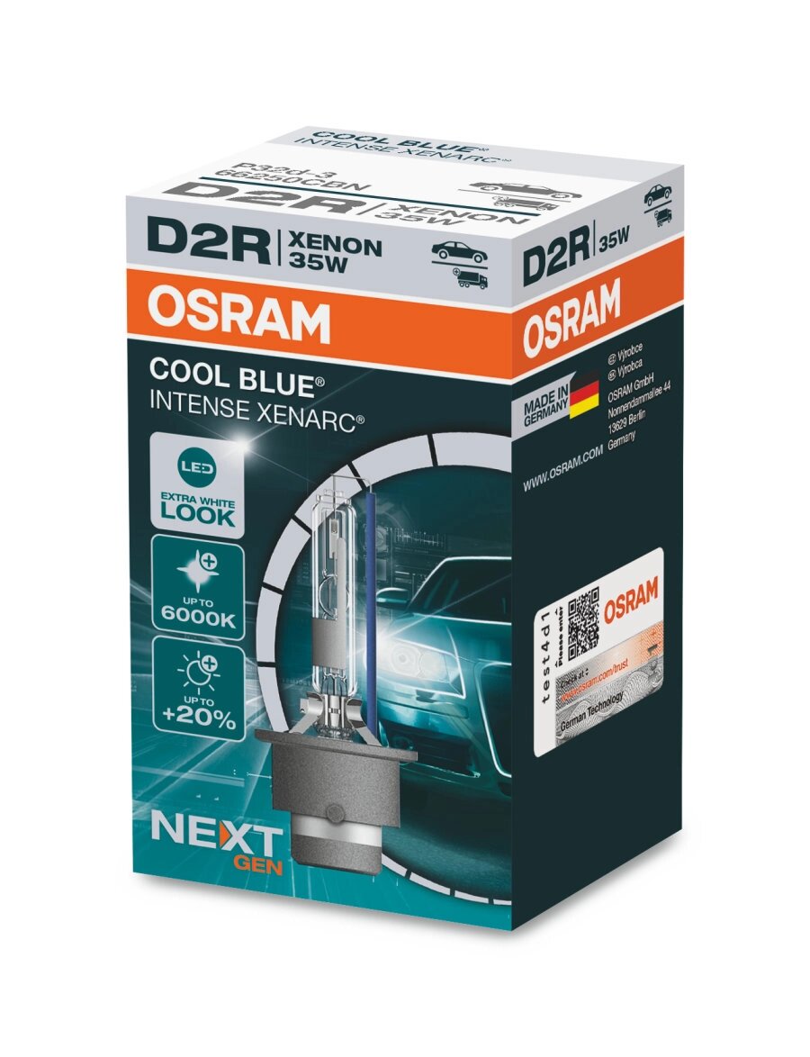 Ксенонова лампа Osram D2R 35W P32D-3 Cool Blue Intense Next Gen (66250CBN) від компанії інтернет-магазин "БИТПРОМТОРГ" - фото 1