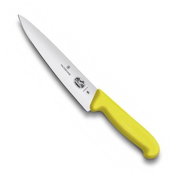 Кухонний обробний ніж Victorinox Fibrox Carving 19 см Жовтий (5.2008.19) від компанії інтернет-магазин "БИТПРОМТОРГ" - фото 1