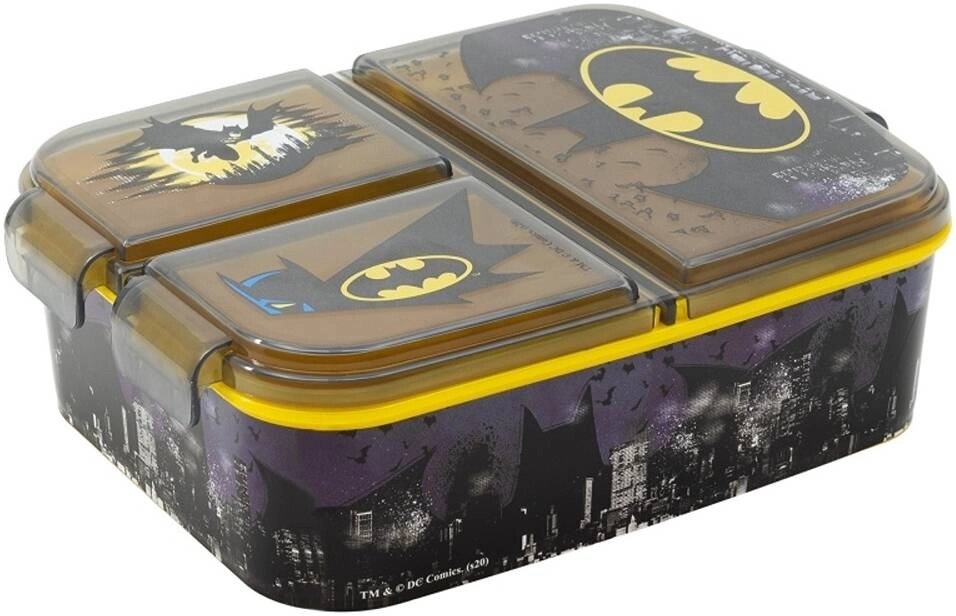 Ланч-бокс на 3 відділення Stor Batman (85520) від компанії інтернет-магазин "БИТПРОМТОРГ" - фото 1