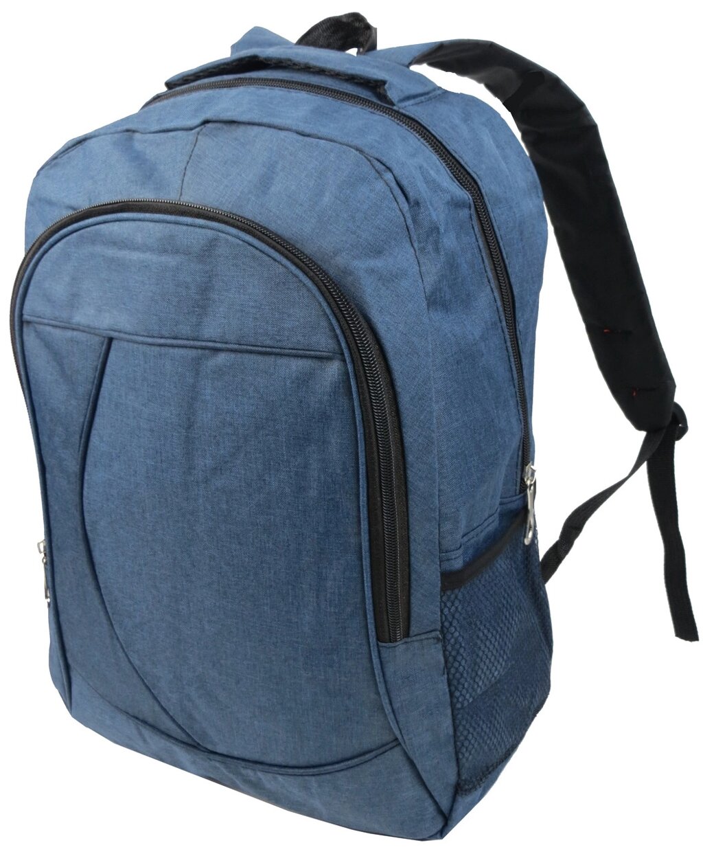 Легкий міський рюкзак на два відділення Fashion Sports 18л Синій від компанії інтернет-магазин "БИТПРОМТОРГ" - фото 1