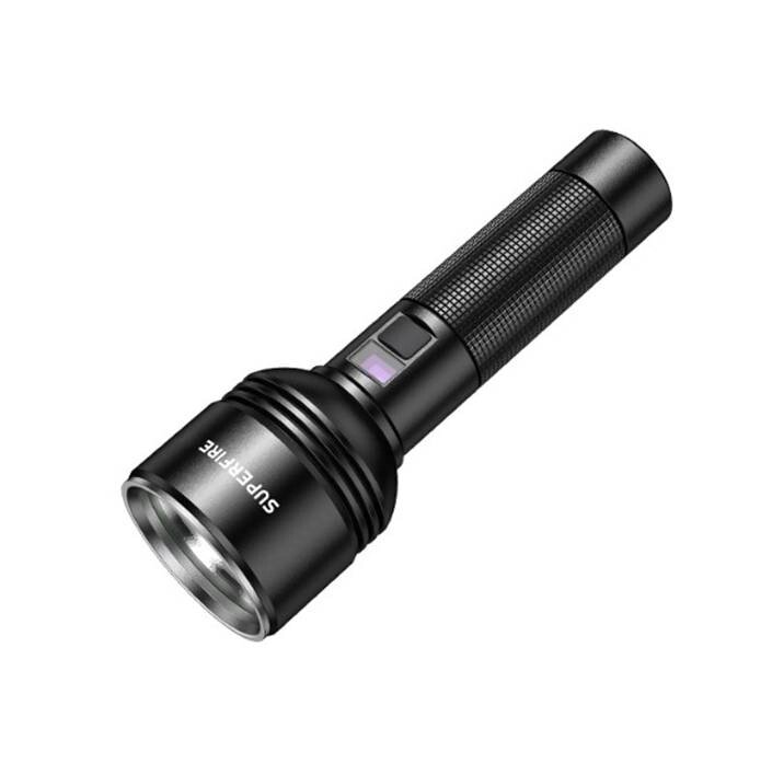 Ліхтар ручний акумуляторний SuperFire D18 3350 Lumen IP44 Black від компанії інтернет-магазин "БИТПРОМТОРГ" - фото 1