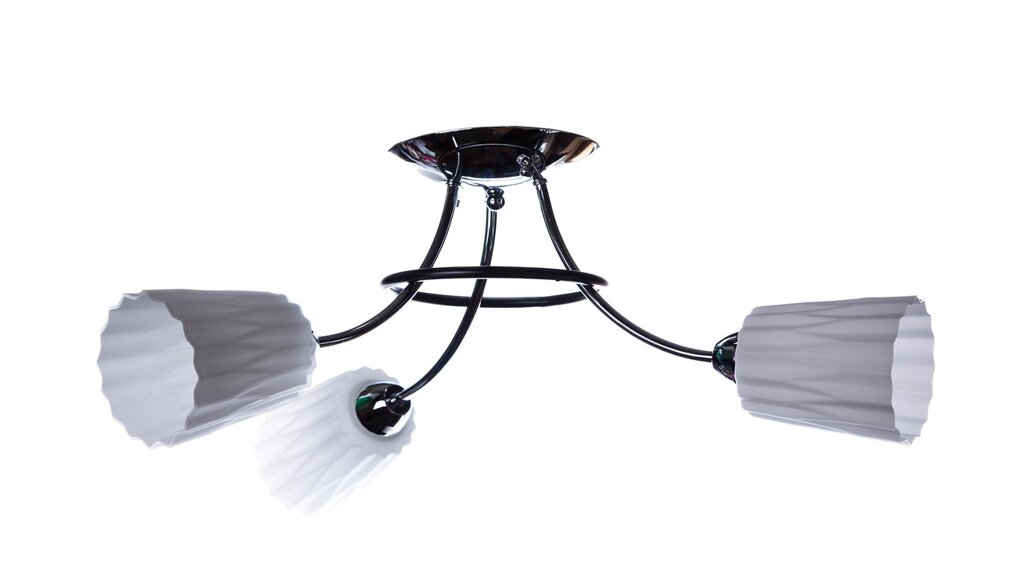 Люстра стельова Sunlight на 3 плафони для вітальні WXS 634/3 від компанії інтернет-магазин "БИТПРОМТОРГ" - фото 1