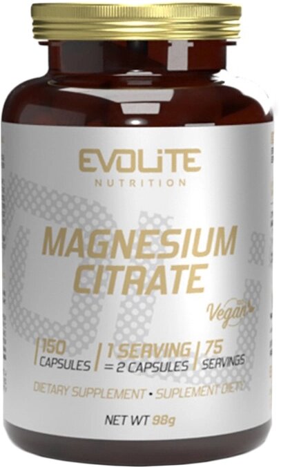 Магнію цитрат Evolite Nutrition Magnesium Citrate 150 капсул (27587) від компанії інтернет-магазин "БИТПРОМТОРГ" - фото 1